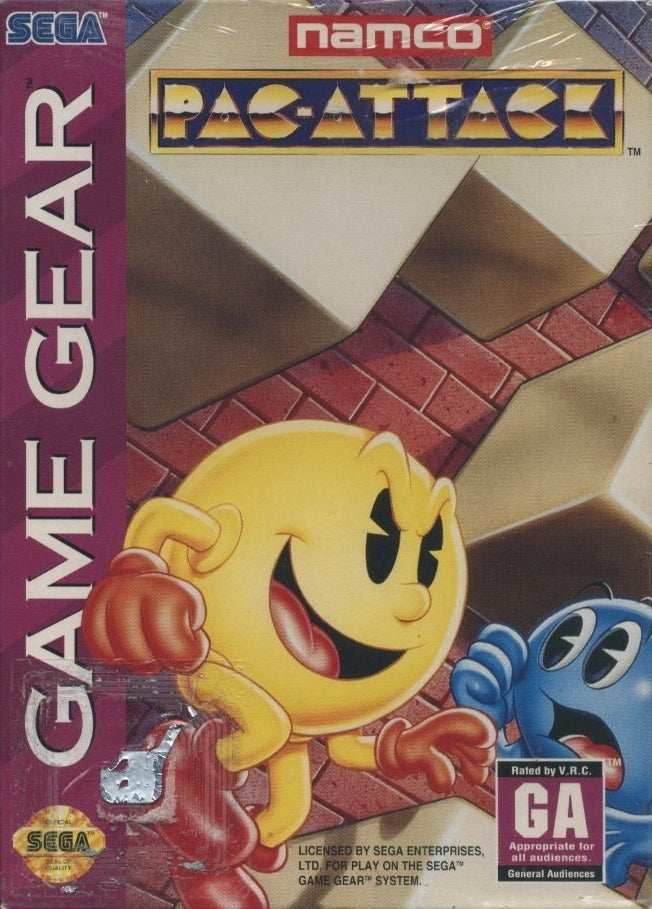 Pac-Attack (Sega Game Gear) - Game Manual Only