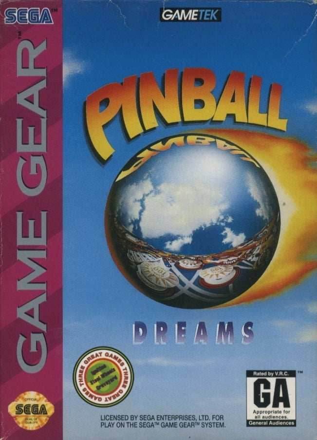 Pinball Dreams (Sega Game Gear) - Game Only