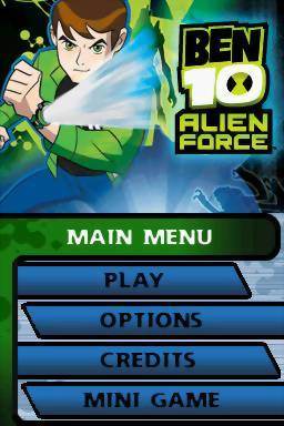 Ben 10: Alien Force [European Import] (Nintendo DS) - Game Manual Only