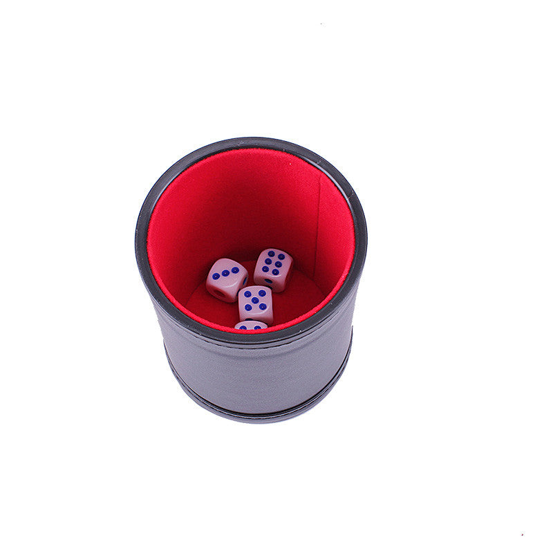 Leather Dice Cup High-end Mute Creative Personality Suit Dice not included.-DungeonDice1