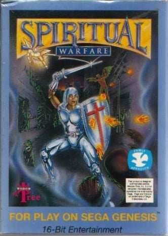 Spiritual Warfare (Sega Genesis) - Game Manual Only