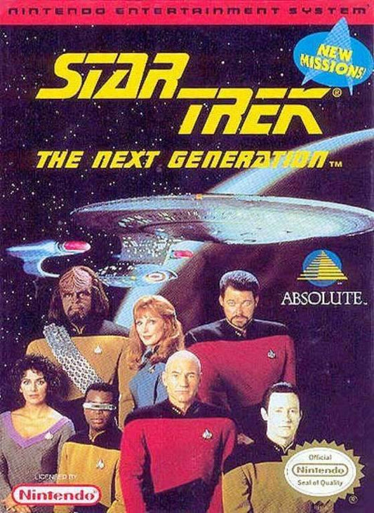 Star Trek The Next Generation (Nintendo NES) - Game Manual Only