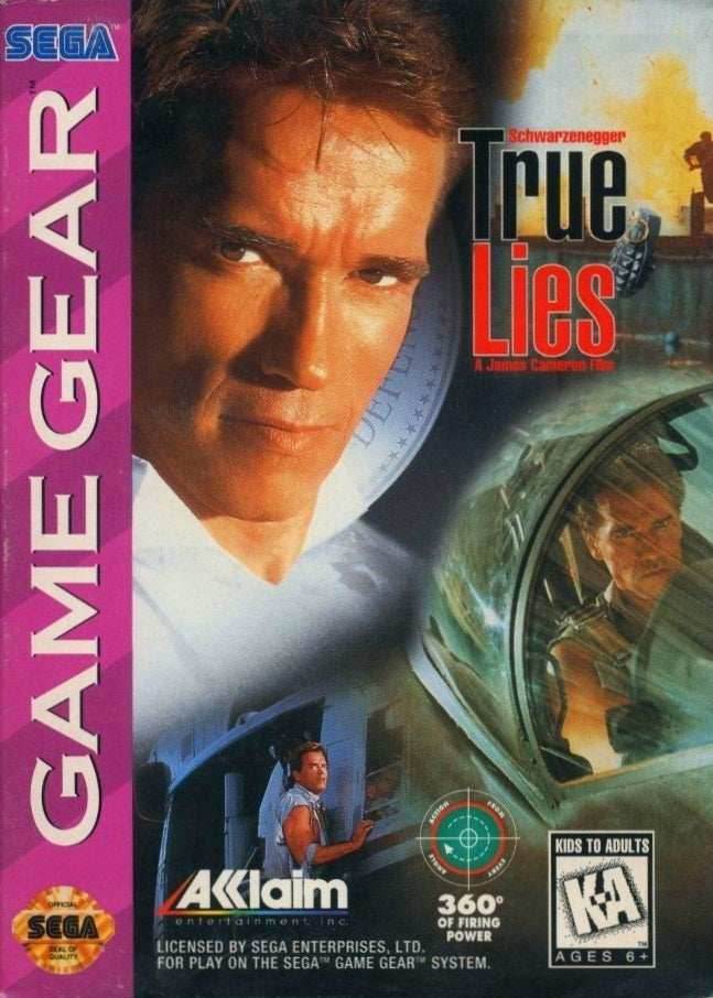 True Lies (Sega Game Gear) - Game Manual Only