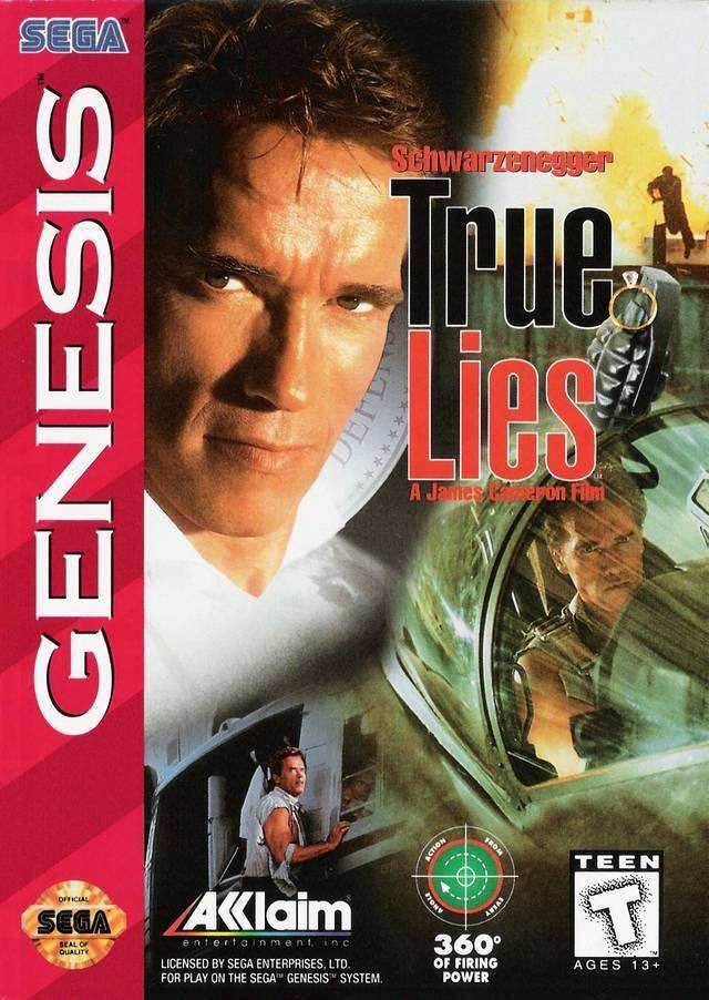 True Lies (Sega Genesis) - Game Manual Only