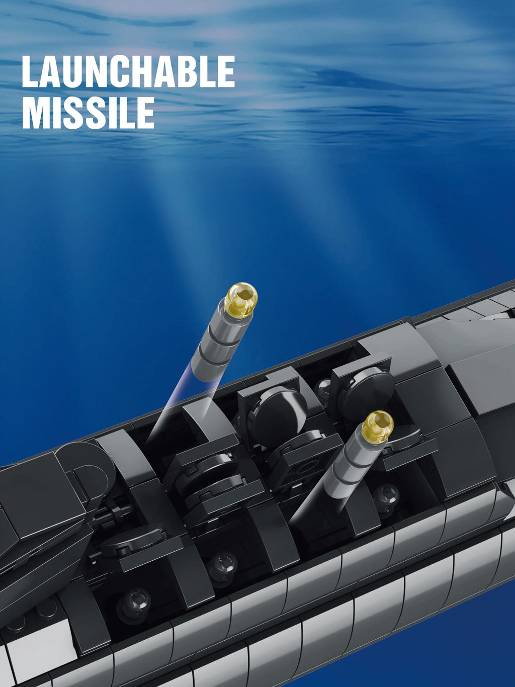 Sturgeon Class Nuclear Attack Submarine - Legendary Series - Mil-Blox