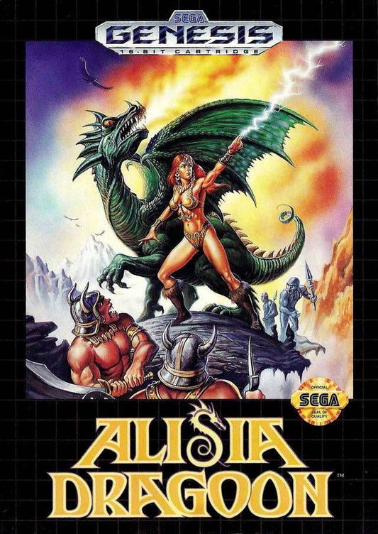 Alisia Dragoon (Sega Genesis) - Game Manual Only