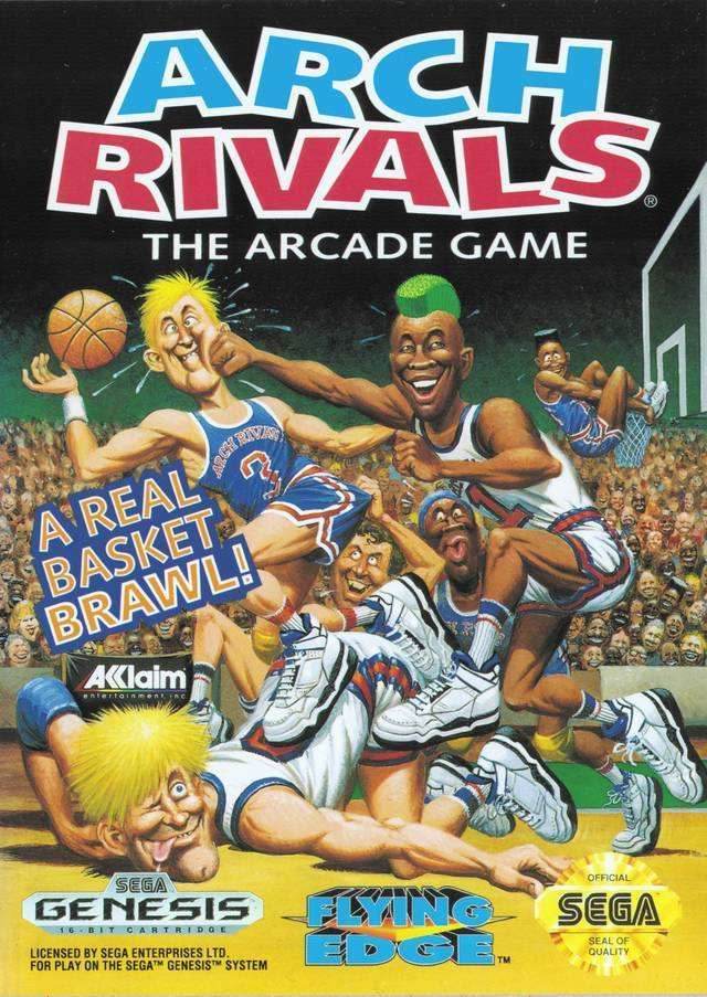 Arch Rivals (Sega Genesis) - Game Manual Only