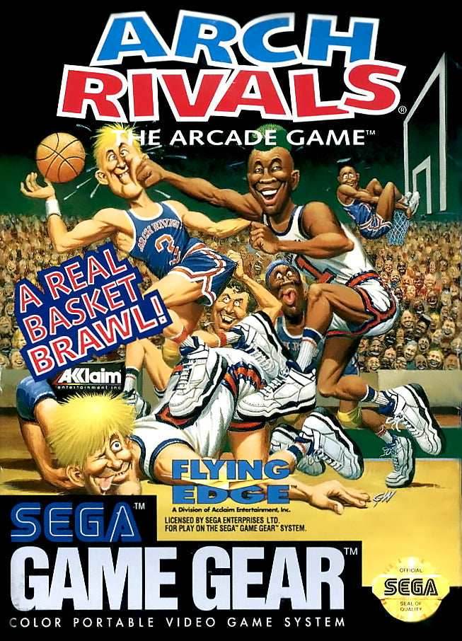 Arch Rivals: The Arcade Game (Sega Game Gear) - Game Manual Only