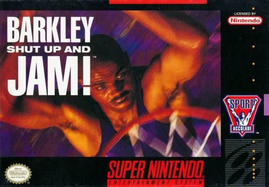 Barkley: Shut Up and Jam! (Super Nintendo) - Game Manual Only