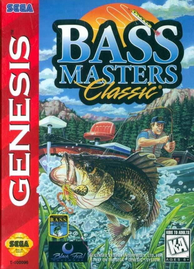 Bass Masters Classic (Sega Genesis) - Game Manual Only