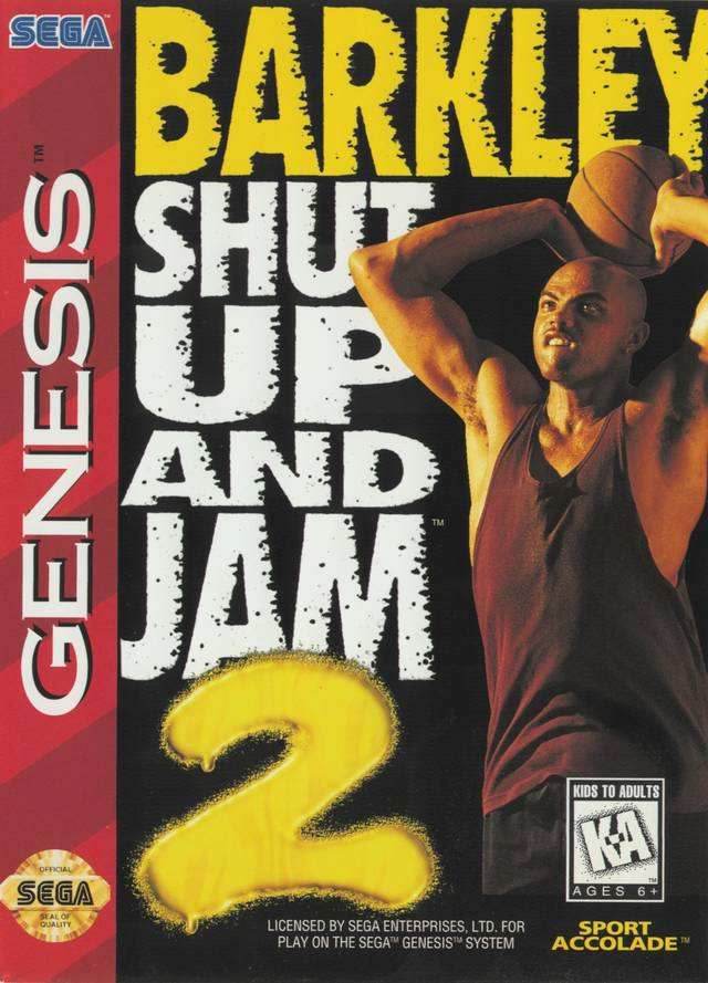 Barkley Shut Up and Jam 2 (Sega Genesis) - Game Manual Only