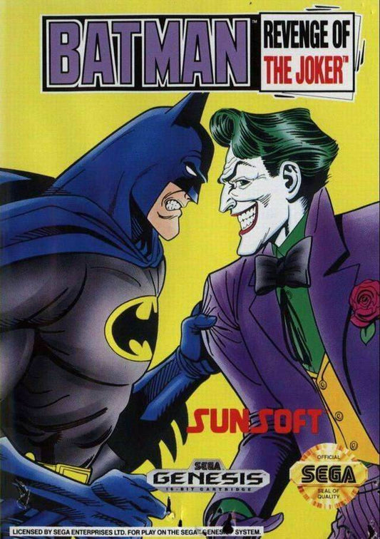 Batman: Revenge of the Joker (Sega Genesis) - Game Manual Only