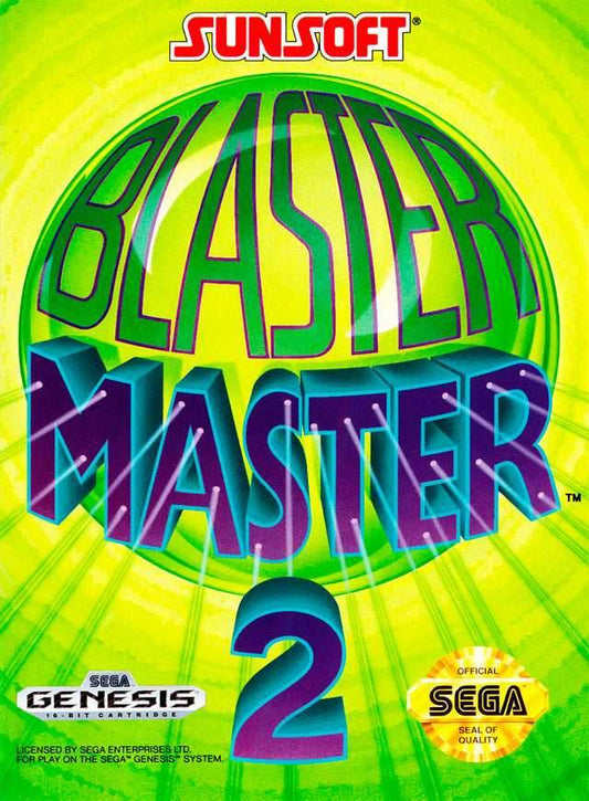 Blaster Master 2 (Sega Genesis) - Game Manual Only