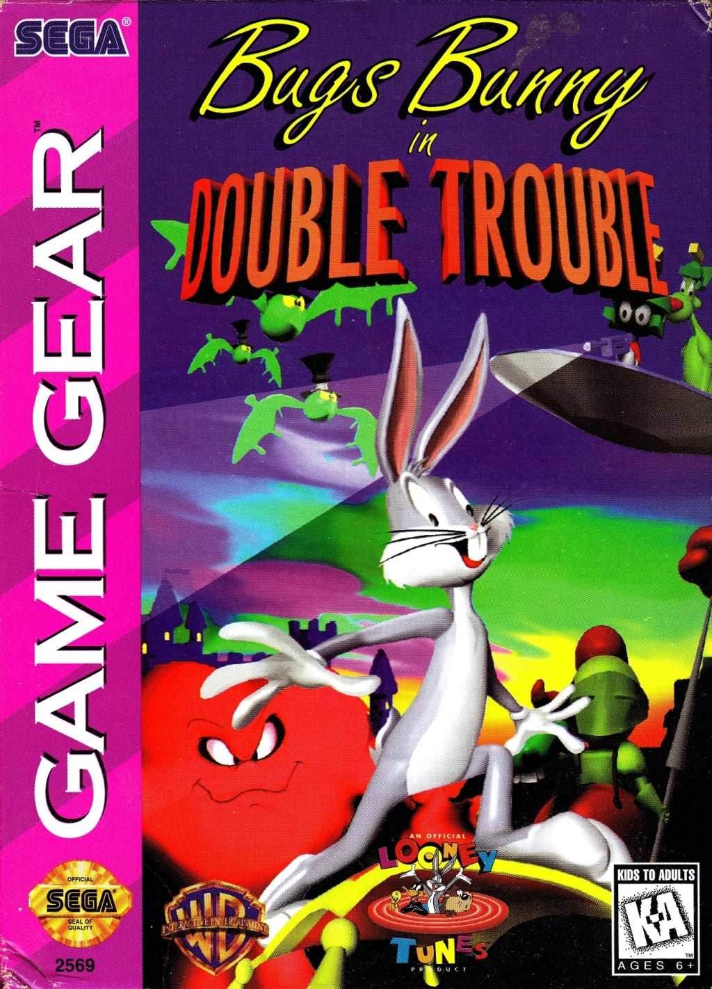 Bugs Bunny Double Trouble (Sega Game Gear) - Game Manual Only