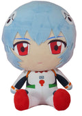 EVANGELION NEW MOVIE - REI PLUG SUIT SITTING PLUSH - 