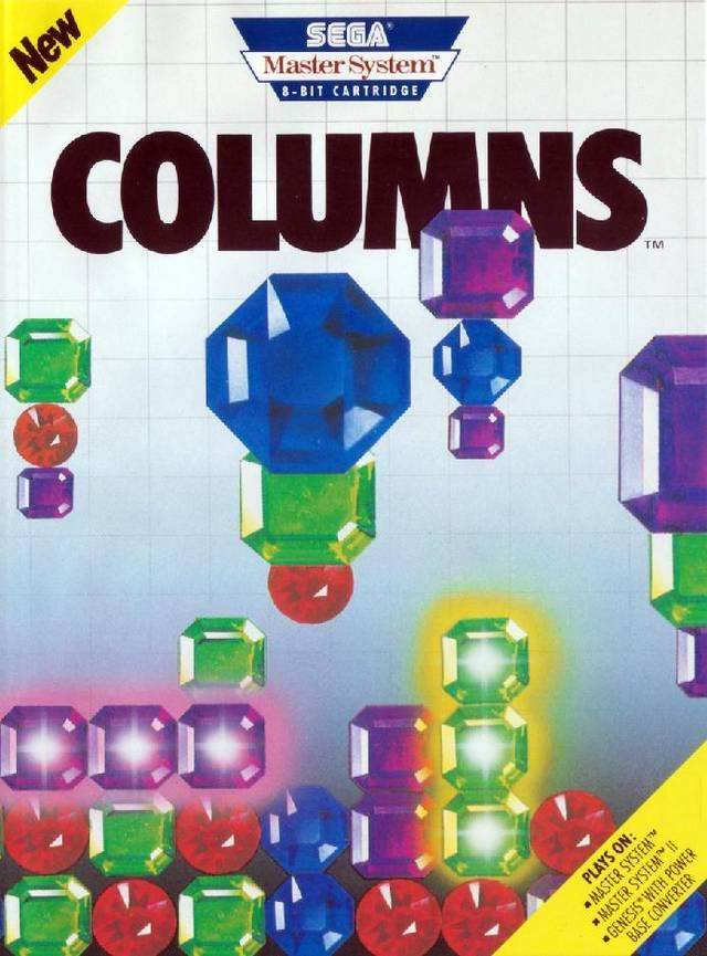 Columns (Sega Master System) - Game Manual Only