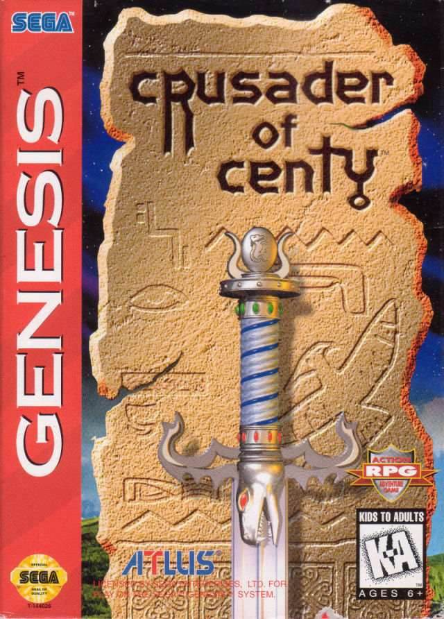 Crusader of Centy (Sega Genesis) - Game Manual Only