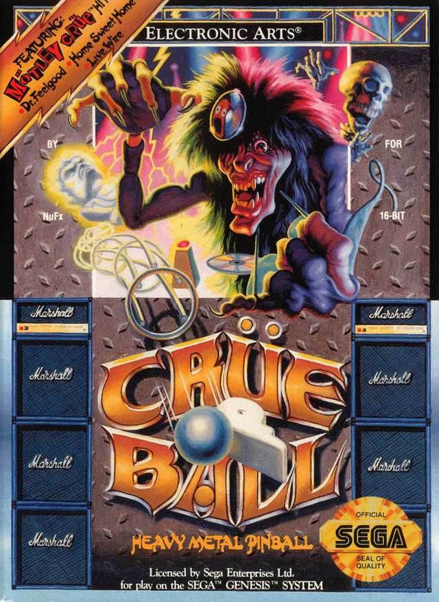 Crue Ball (Sega Genesis) - Game Manual Only