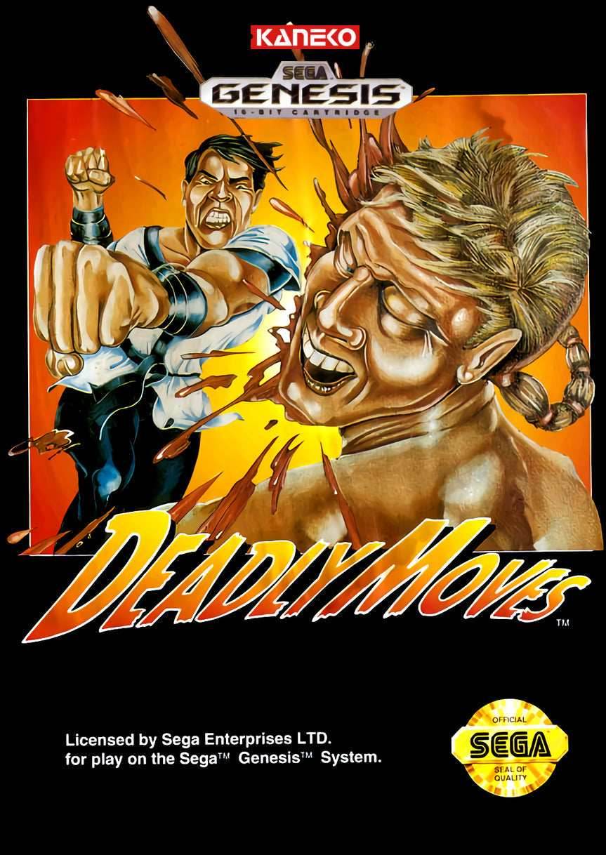 Deadly Moves (Sega Genesis) - Game Manual Only