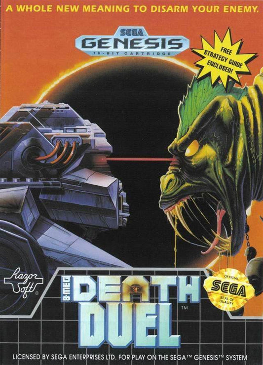 Death Duel (Sega Genesis) - Game Manual Only