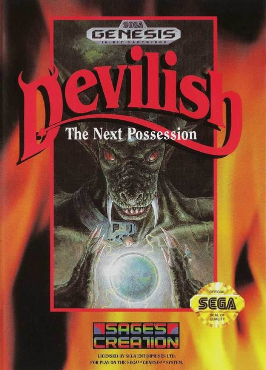 Devilish: The Next Possession (Sega Genesis) - Game Manual Only