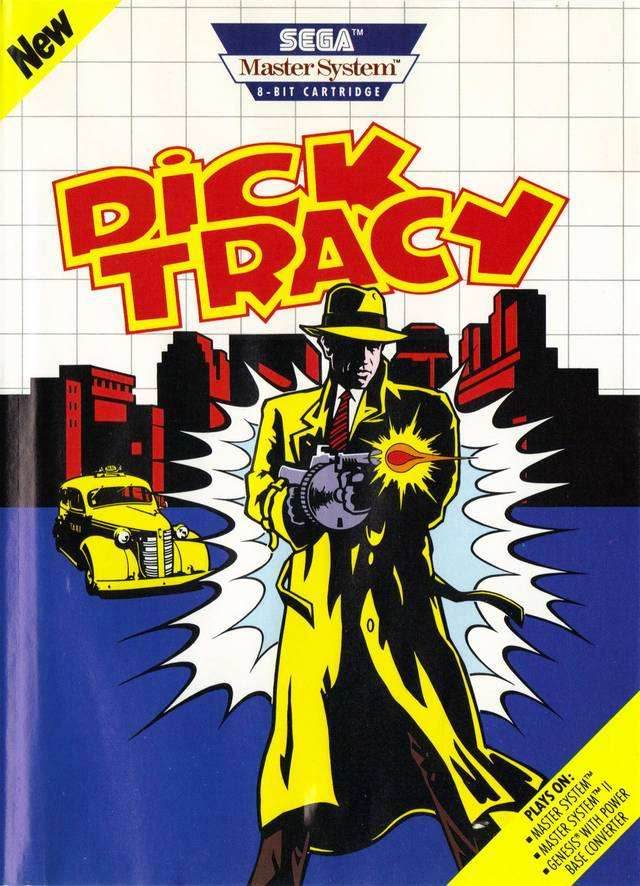 Dick Tracy (Sega Master System) - Game Manual Only