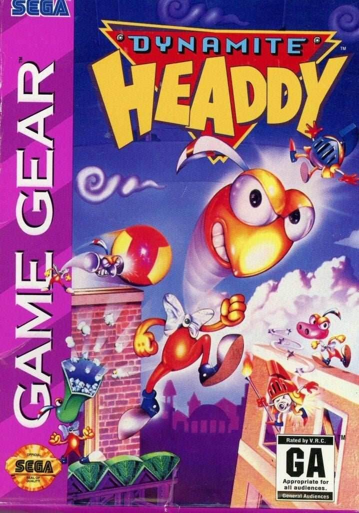 Dynamite Headdy (Sega Game Gear) - Game Manual Only