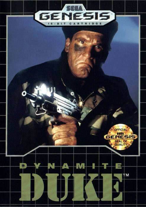 Dynamite Duke (Sega Genesis) - Game Manual Only