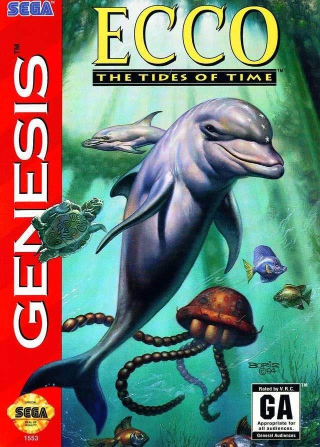 Ecco: The Tides of Time (Sega Genesis) - Game Manual Only