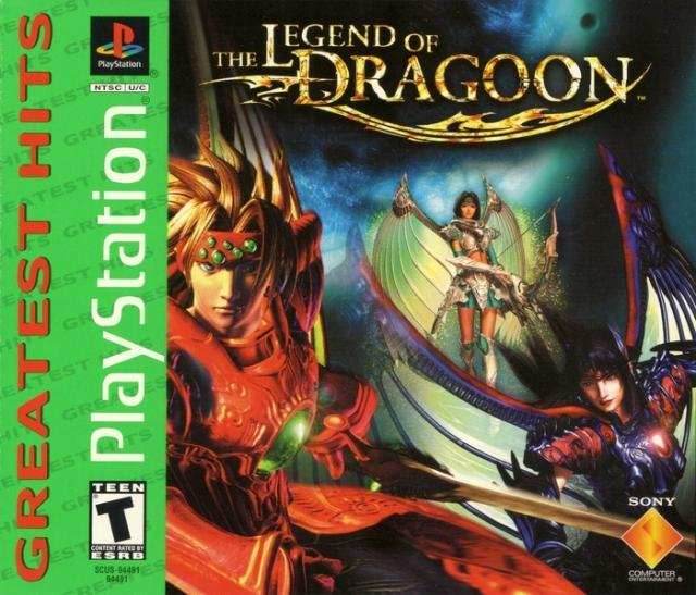 Legend of Dragoon (Greatest Hits) (Playstation) - Game Manual Only