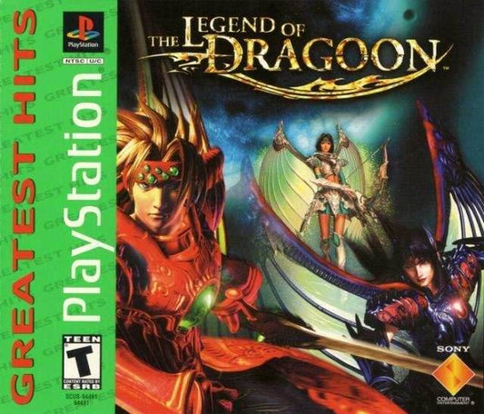 Legend of Dragoon (Greatest Hits) (Playstation) - Game Manual Only