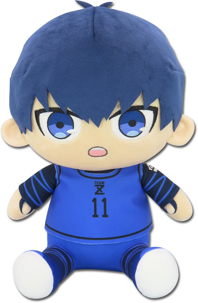 BLUE LOCK (COMIC) - ISAGI YOICHI TEAM Z UNIFORM SITTING POSE  PLUSH 12" H
