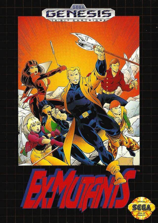 Ex-Mutants (Sega Genesis) - Game Manual Only
