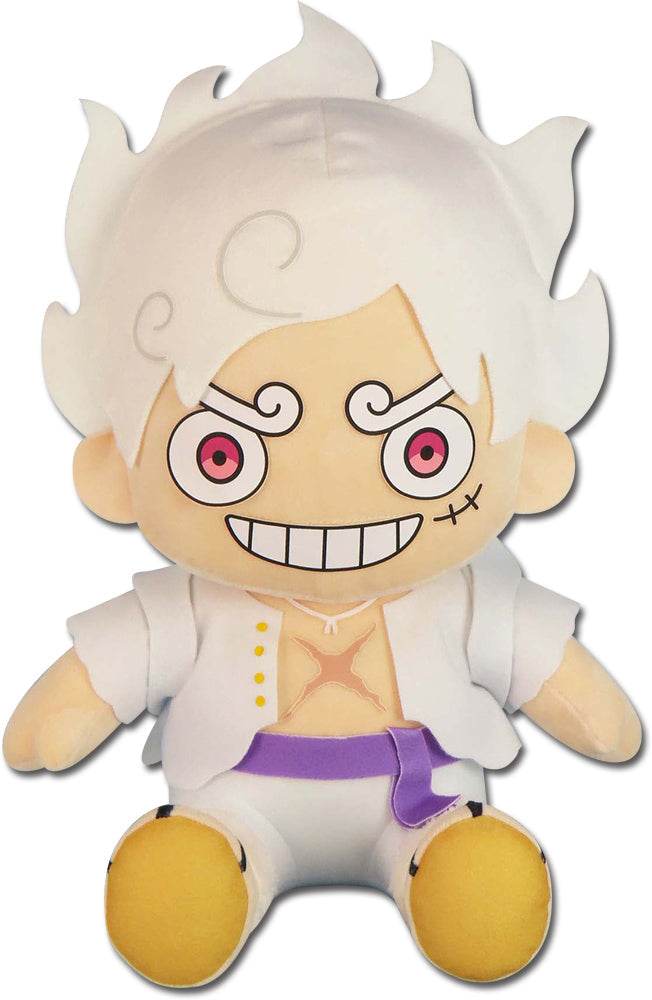 ONE PIECE - LUFFY GEAR 5 GRIN SITTING POSE PLUSH 1 - 