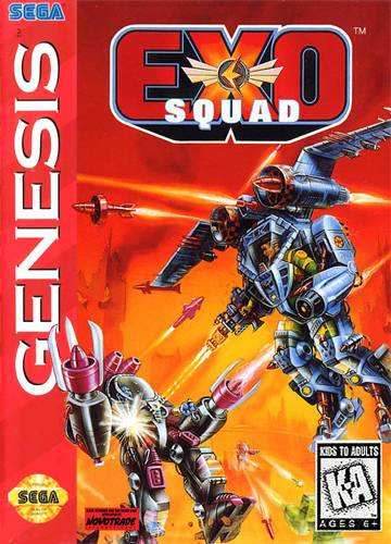 Exo Squad (Sega Genesis) - Game Manual Only