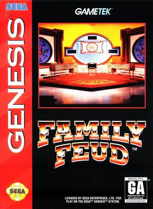 Family Feud (Sega Genesis) - Game Manual Only
