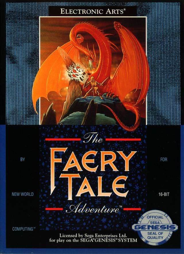 Faery Tale Adventure (Sega Genesis) - Game Manual Only