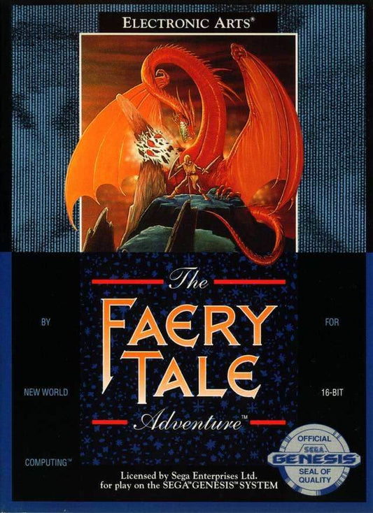 Faery Tale Adventure (Sega Genesis) - Game Manual Only