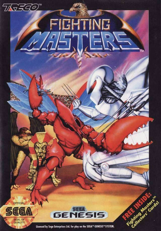 Fighting Masters (Sega Genesis) - Game Manual Only