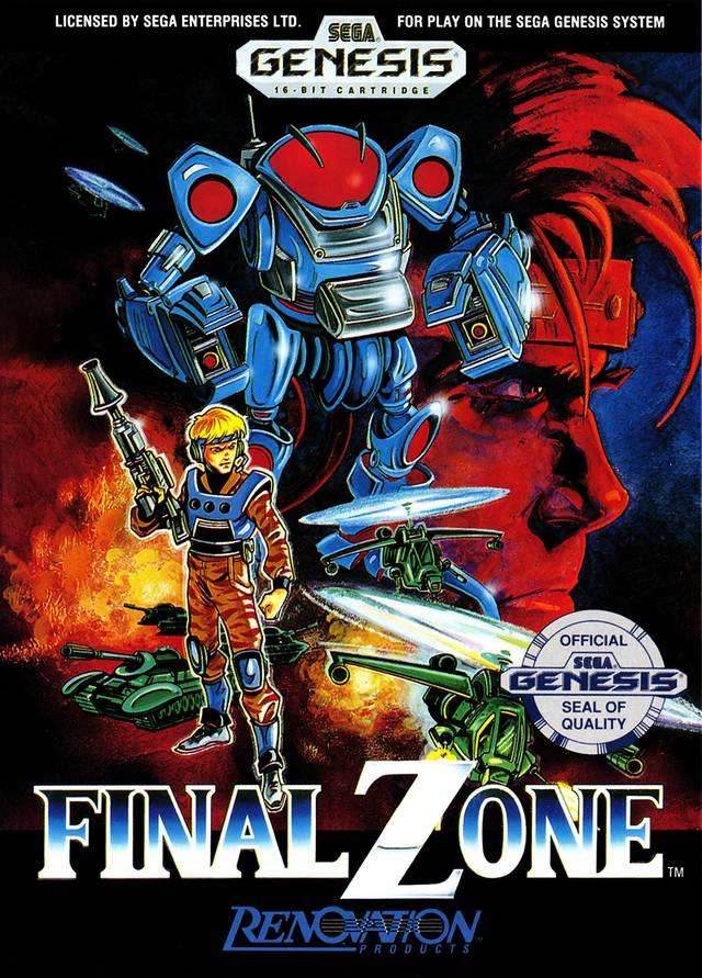 Final Zone (Sega Genesis) - Game Manual Only