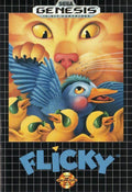 Flicky (Sega Genesis) - Game Manual Only