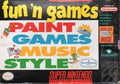 Fun 'N Games (Super Nintendo) - Game Manual Only