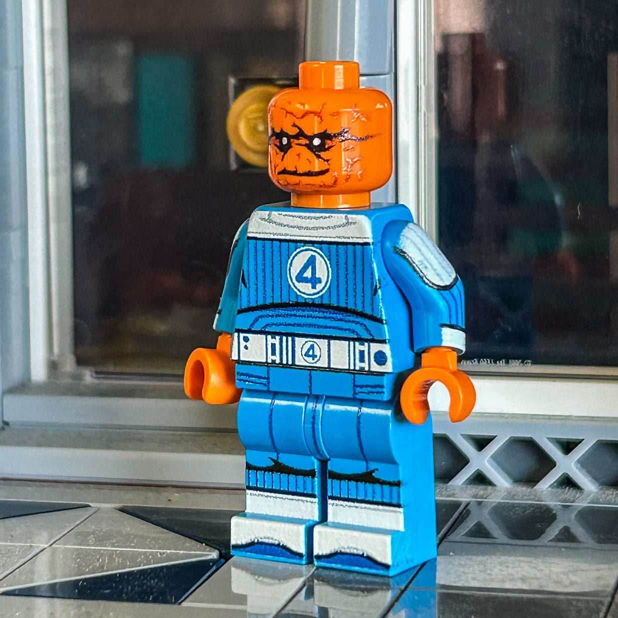 THE ROCK (FanPlastic 4) made using LEGO parts - B3 Customs - 