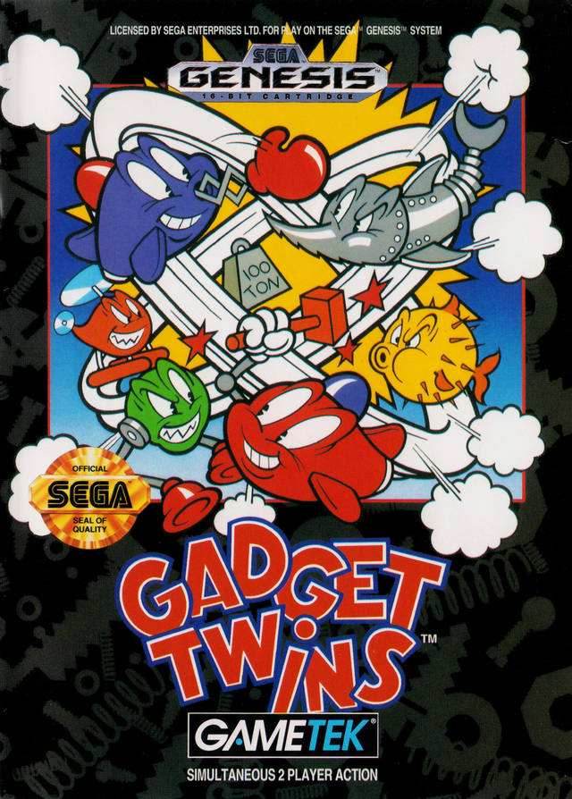 Gadget Twins (Sega Genesis) - Game Manual Only