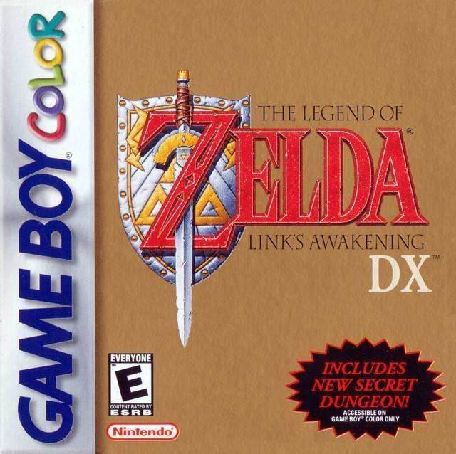 The Legend of Zelda: Link's Awakening DX (Gameboy Color) - Game Manual Only
