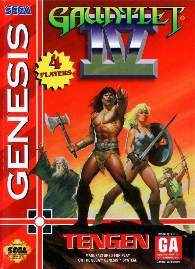 Gauntlet IV (Sega Genesis) - Game Manual Only