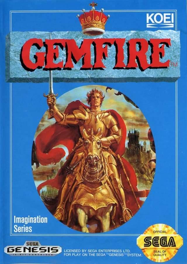 Gemfire (Sega Genesis) - Game Manual Only
