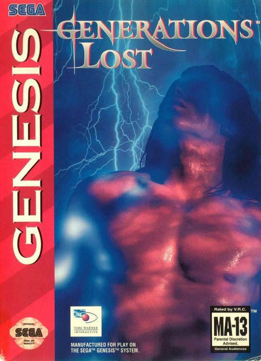 Generations Lost (Sega Genesis) - Game Manual Only