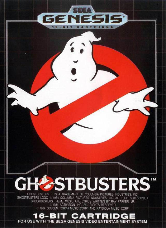 Ghostbusters (Sega Genesis) - Game Manual Only