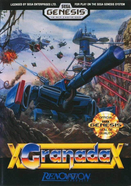 Granada (Sega Genesis) - Game Manual Only